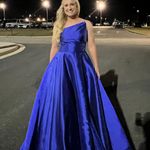 Sherri Hill Blue Prom / Pageant Dress Photo 0