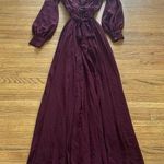 Olivaceous Oliviaceous burgundy maxi dress Photo 0