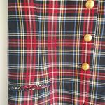 Georgio de Sant Angelo M Red Plaid Vest Size M Photo 3