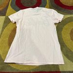 Barbie Baby Pink Short Sleeve Graphic Tee Shirt Top Women’s Size Medium Photo 2