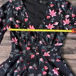 Adelyn Rae  floral Long Sleeve ￼Women's Minidress size  XS‎ Photo 7