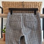 Banana Republic Mid-Rise Sloan Plaid Ankle Woven Career Dress Pant Trouser, 4 Photo 5