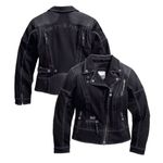 Harley Davidson Harley-Davidson Women’s Specter Coated Denim Riding Jacket – Size M Photo 1