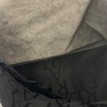 Furla Metallic Silver Leather Tote Bag EUC Photo 12