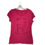 Wound Up Not My Prob-Llama Tee by , Hot Pink XL Photo 2