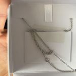 Michael Kors Silver Brass Necklace MKJ7326040 NEW Photo 3