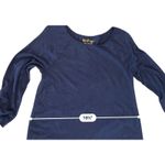 Lilly Pulitzer  26198 Suncrest Swing MEDIUM‎ Modal Cotton Tab Sleeves Navy Photo 6