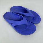 Oofos Ooriginal Recovery Sandals in Blue Size 8 Photo 1