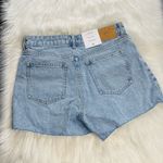 H&M Light Wash High Rise Denim Shorts Photo 4