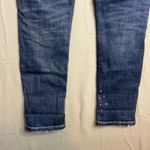 Risen Skinny Jeans Size 5 / 27 Paint Splatter Detail Medium Wash Blue Photo 6
