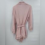 Free People L Sweetest Thing Pale Pink Lace Trimmed robe Photo 3