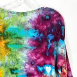Massimo Dutti Small Top Handmade Tie Dye Linen Rainbow Festival Boho Pride 382 Photo 8