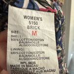 Woolrich Vintage  Women’s Red Chore Coat Barn Jacket Size Medium Lined Outdoor Photo 3