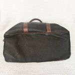 Dunhill Authentic Vintage Brown Grey Coated Canvas Weekender Bag Plaid Lining Photo 12