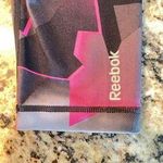 Reebok Pink And Black Reebock Leggings Photo 2