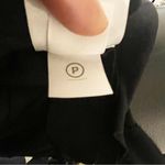 Tadashi Shoji Tadashi Size P Black Pull On Fringe Midi Length Skirt Photo 3