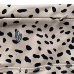 Ellie Moonlight Black Dot High Rise Leggings Tan Black Large Athleisure Yoga Photo 5