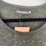 Earthbound Trading Co Tunic Dress Size Small Brown Knit Asymmetrical Long Sleeve Green Photo 3