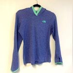 The North Face Women's Hoodie Athletic Shirt Thumb Hole Purple & Mint Size S Photo 0