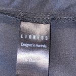 LIONESS  Harlow Elegant Black Sleeveless Mini Cocktail Party Dress Sz L Photo 8