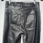 EXPRESS 90's High Rise Skinny Vegan Leather Pants in Black Size 4 Regular Photo 6