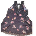 Lulus Floral lace trim peplum blouse Photo 3