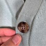 Uniqlo Blue Button Front Cardigan Sweater Womens M Classic Preppy Fall Academia Photo 7