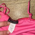 Wet Seal Pink and Orange Patterned Mini Dress Photo 2