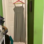 Show Me Your Mumu Lauren Tie Maxi Dress in Deep Sage Chiffon $148 NWT XXL Photo 4