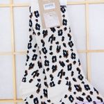 Madewell NEW‎  Animal Trouser Socks, antique cream, one size fits all Photo 2