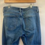Gap Curvy True Skinny Jeans Womens Size 12 Raw Hem Basic Simple Neutral Denim Photo 3