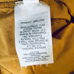 Madewell  Scalloped Eyelet Midi Dress Yellow Size 0 Cheerful Color Boho Chic Photo 10