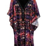 City Chic  Colorful Tribal Zipper Bust Tunic Dress S/14 Photo 0