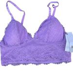 BP Lavender purple lace bralette light padding size medium NEW (Wear 3 ways) Photo 0
