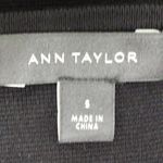 Ann Taylor EUC Black Knit Solid Sweater Wrist Length Sleeves Bell Cuffs Photo 3