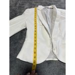 EXPRESS Sophisticated white one-button blazer Size 4 Photo 1