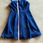 SheIn  Dark Blue Satin Dress Photo 7