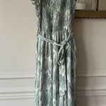 Lucca Couture  Maxi Dress Green Pattern Photo 2