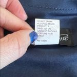 La Femme La‎ Femme Navy Draped Evening Gown Long Sleeve Size 4 Photo 8