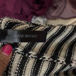 Lane Bryant  striped black and white shrug Photo 2