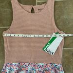 Pact Dress Womens Size Small Floral Knee Length Tank Top Pink Fit And Flare NWT Photo 4
