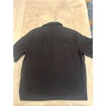 BDG ‎ Urban Linen Souvenir Button-Down Shirt Black Size L Photo 1