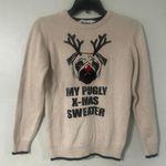 H&M Pug Ugly Christmas Sweater Photo 0