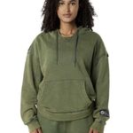 Alphalete  Women’s Terry Oversized Hoodie- Green Aventurine, Size Medium Photo 0