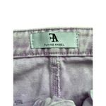 Flying Angel Women’s Wide Leg Jeans 9/29 Lilac Purple Acid Wash Denim Y2K Style Photo 4