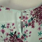 Candie's  Light Blue Floral Lace Top Photo 5