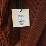 Francesca's  Size Extra Small Rust Brown Women's Teen Girl Corduroy Jacket NWT Photo 1