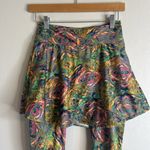 Donajo Modest Skirted Crop Leggings Colorful Abstract size small tennis golf Pink Photo 1