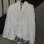 Free People Off-White Teddy Jacket Photo 1