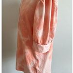 cupio Women's Blush Pink Short Sleeve Cuffed Sleeves Blouse XL Photo 2